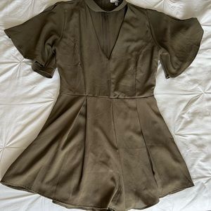 Olive Green Romper